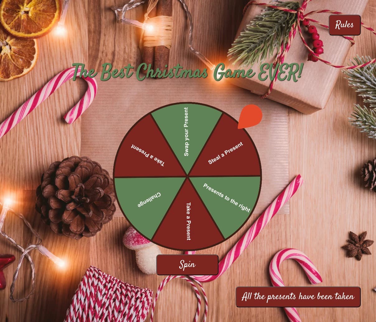 christmas hackathon game screenshot